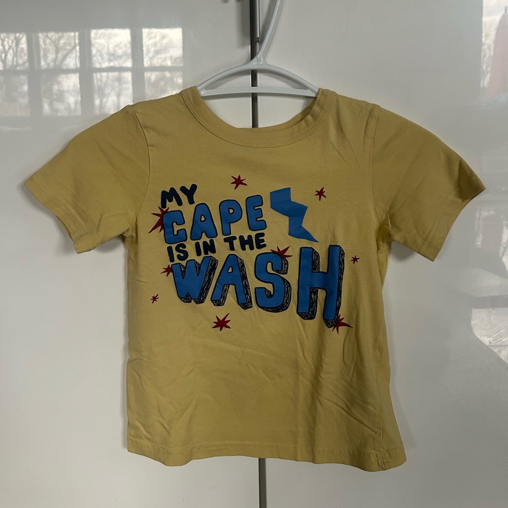 Joe Fresh Yellow Superhero Tee